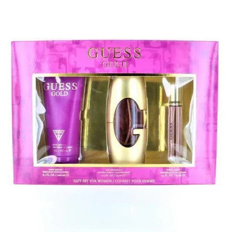 GUESS GOLD WOMEN SET 