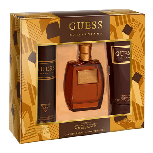 Guess By Marciano Men 3s Set (Edt 100ml+Sg 200ml+B/S 226ml)