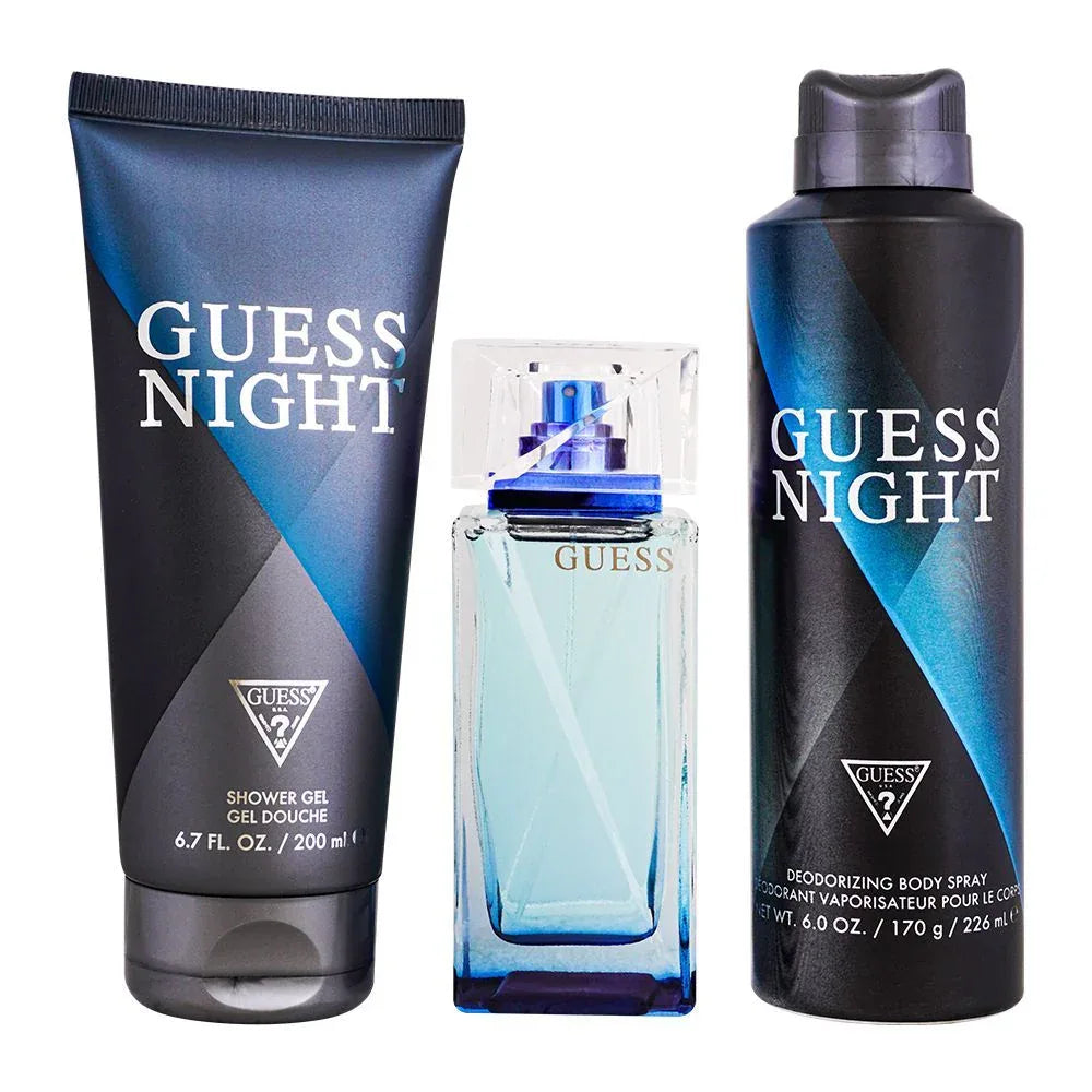 GUESS NIGHT MEN 3PCS SET 