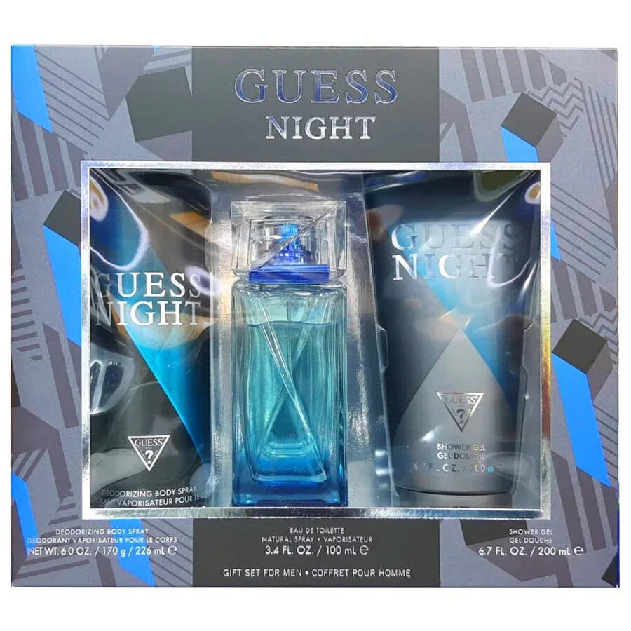 GUESS NIGHT MEN 3PCS SET 