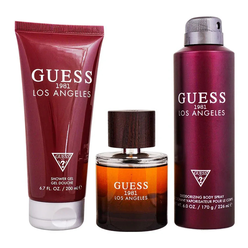 GUESS 1981 LOS ANGELES MEN 3PCS SET 