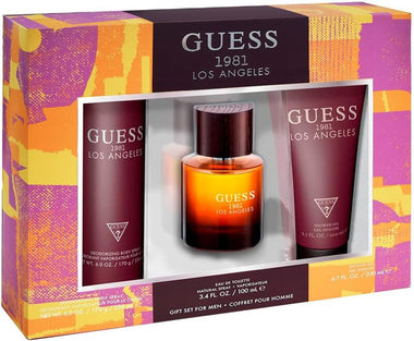 GUESS 1981 LOS ANGELES MEN 3PCS SET