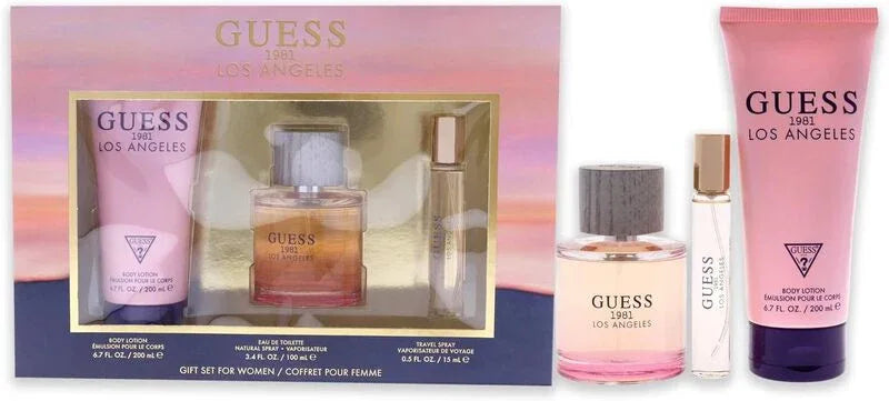 GUESS 1981 LOS ANGELES WOMEN 3PCS SET 