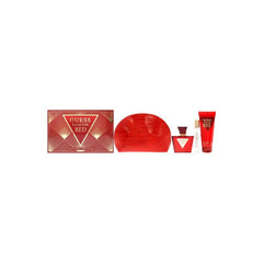 Guess Seductive Red Women Gift Set Edt 75ml+15ml Travel Spray+100ml Bl