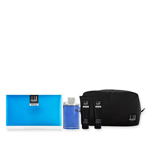 Dunhill Desire Blue EDT 100Ml+Shower Gel 90Ml+AFB 90Ml+BAG