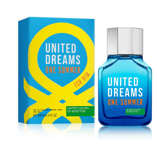 Benetton United Dreams One Summer For Him Edt Perfume For Men 100Ml