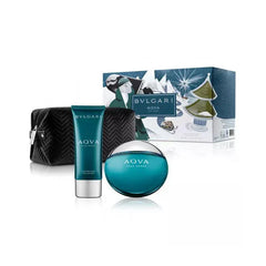 Bvlgari Aqua Men Gift Set(Edt 100ml+As 100ml+Pouch)