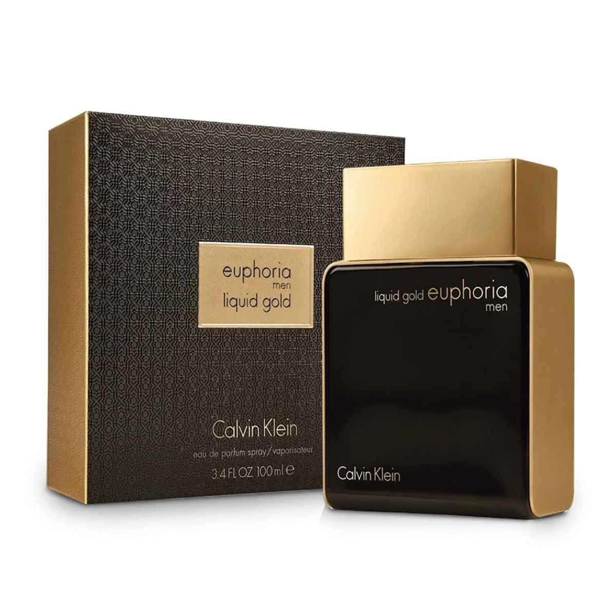 Calvin klein Euphoria Liquid Gold Edp Perfume For Men 100Ml
