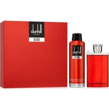 Dunhill Desire Red For Men Set Eau De Toilette 100Ml + Body Spray 226Ml