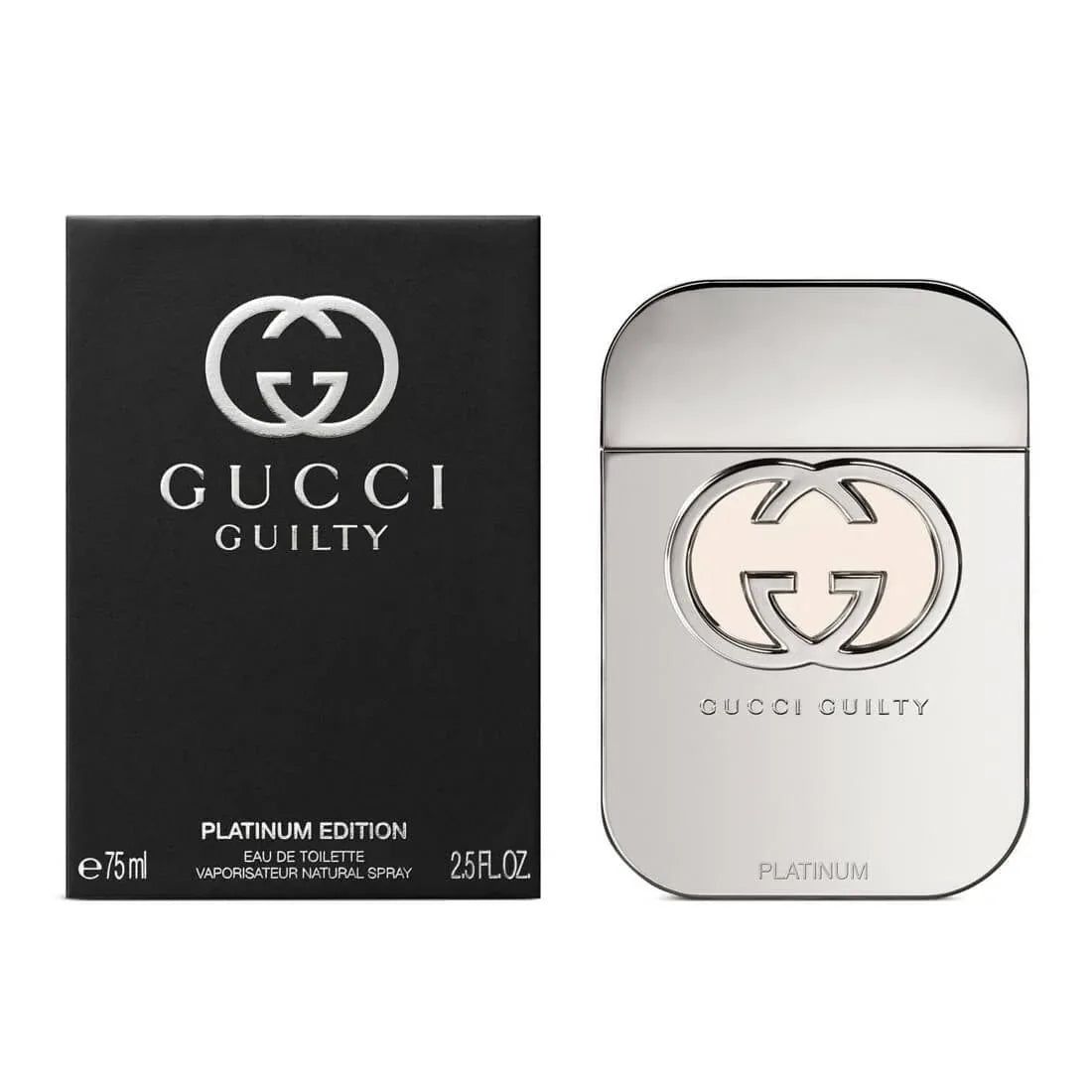 Gucci Guilty Platinum Edition Edt Perfume for Women 75Ml