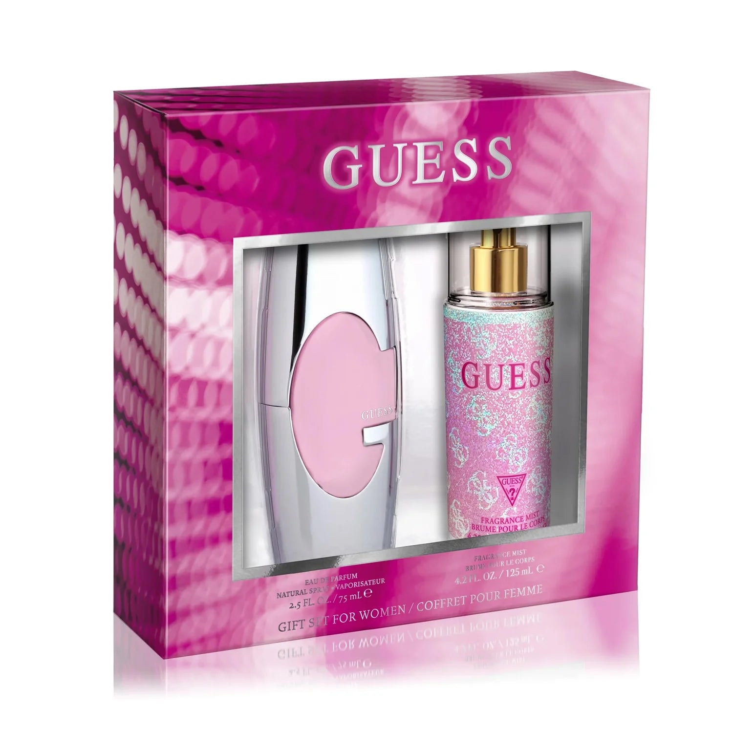 Guess Pink Women Set 2s (Edp 75ml + Mist 125ml)