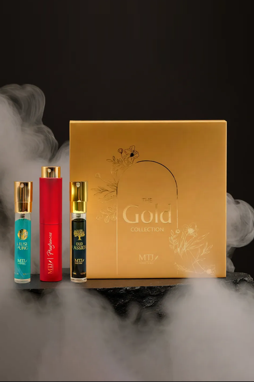 MTJ The Gold Collection Discovery Set | 3 Fragrances + Atomiser