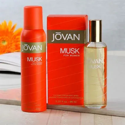 Jovan Musk Women Gift Set (59ML + 150ML)