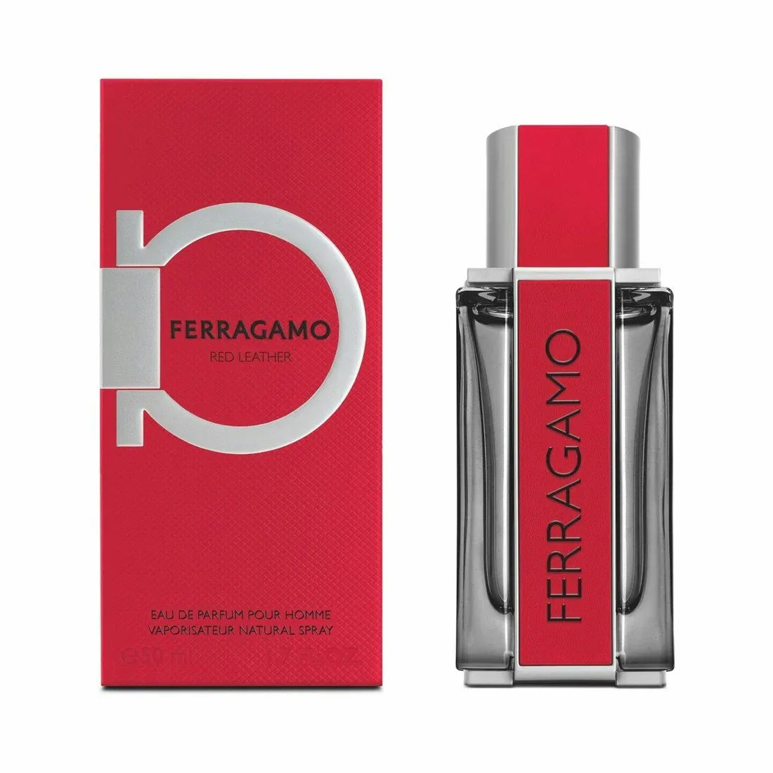 Salvatore Ferragamo Red Leather Men EDP 100ML 