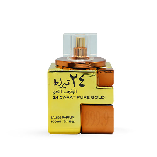 Lattafa Unisex 24 Carat Pure Gold EDP Perfume For Unisex 100ML