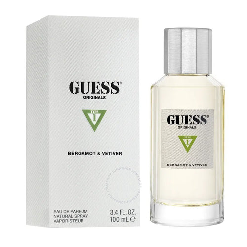 Guess Originals Type 1 Bergamot Vetiver EDP 100Ml