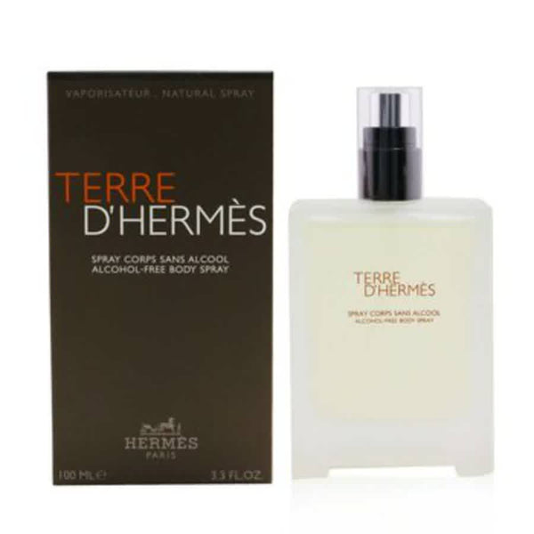 Hermes Men's Terre D'Hermes Body Spray 100ML With Box