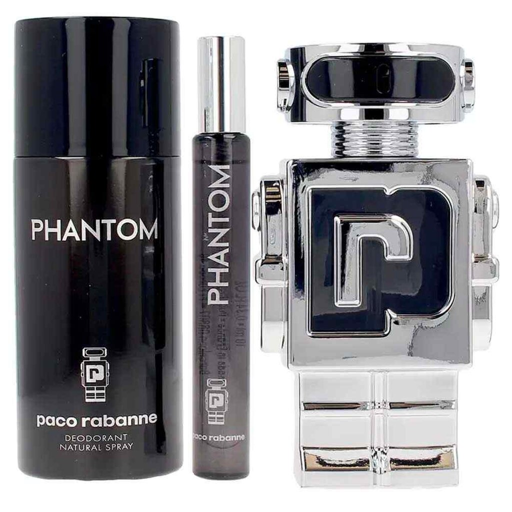 Paco Rabanne Phantom Men Set EDT 100Ml+EDT 10Ml+B Spray 150Ml