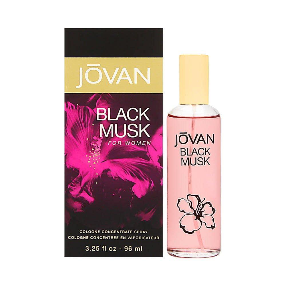 Jovan Black Musk Cologne Concentrate EDC Perfume For Women 96Ml 