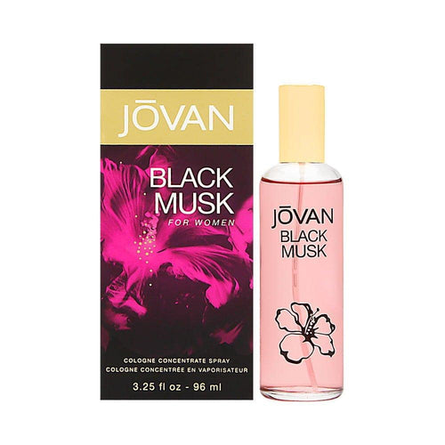 Jovan Black Musk Cologne Concentrate EDC Perfume For Women 88Ml