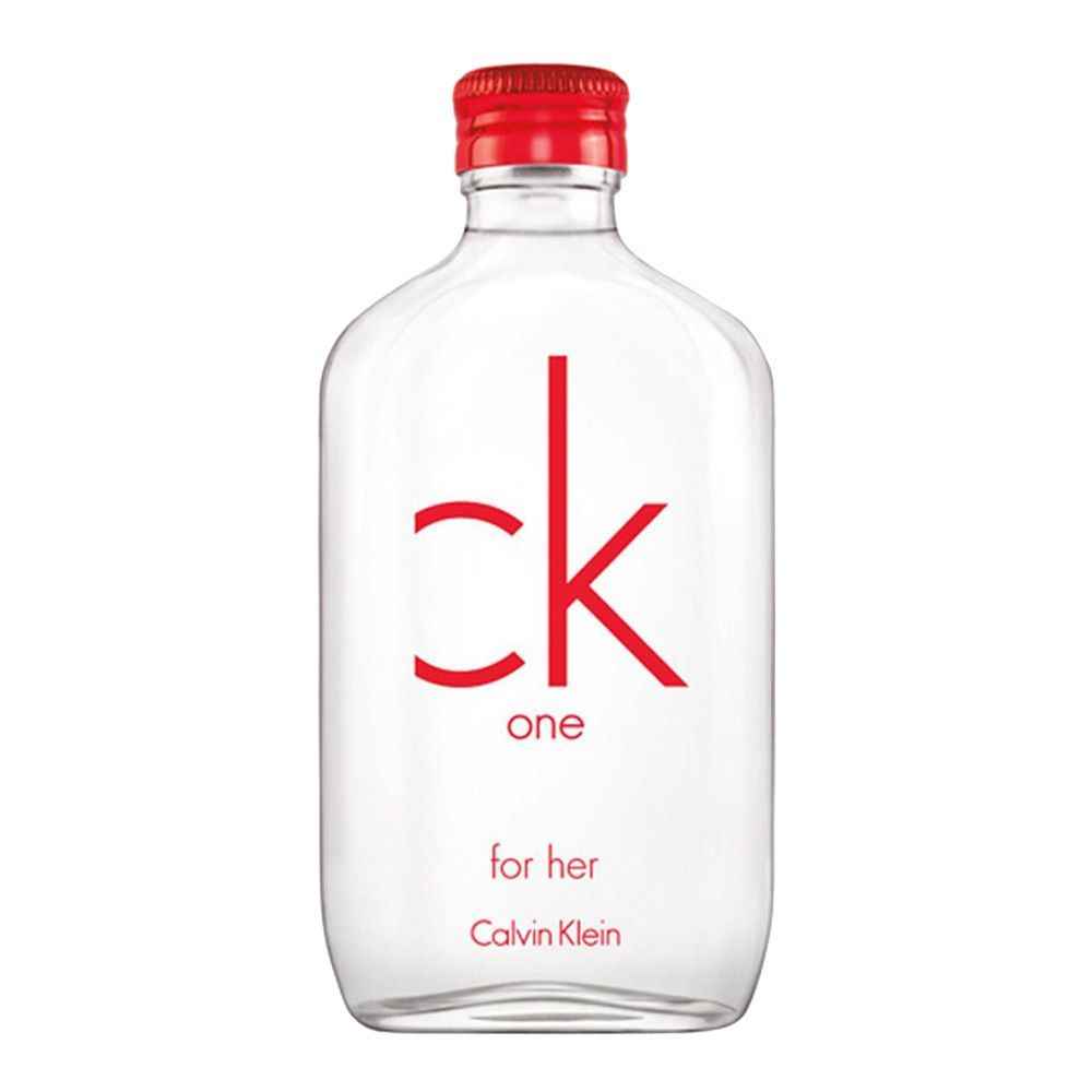 Calvin Klein One Red Edition Edt Perfume For Her 100Ml