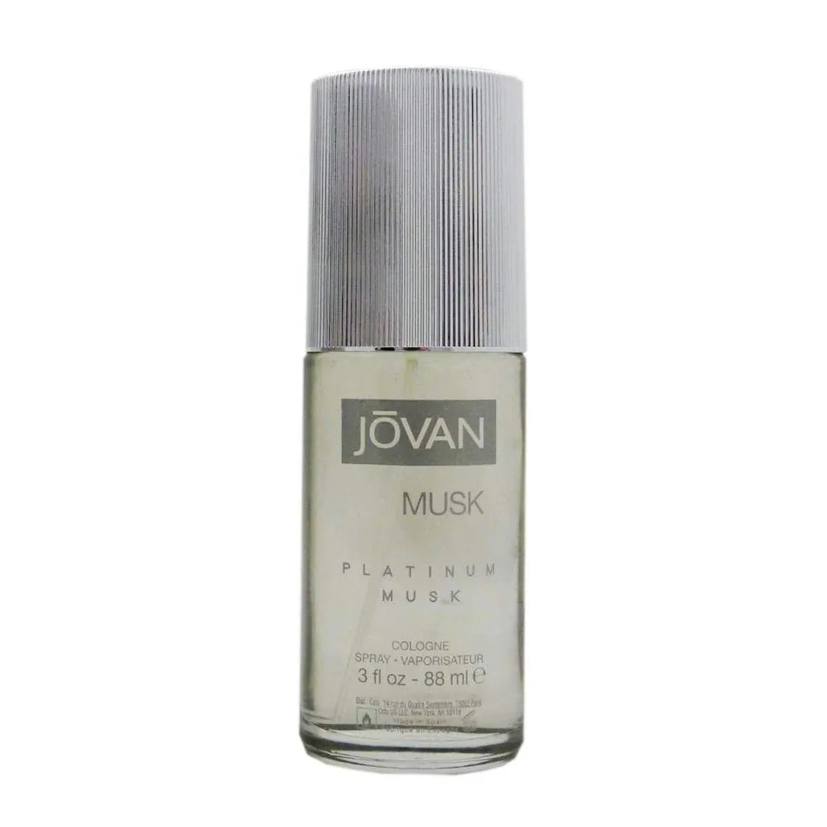 Jovan Platinum Musk Cologne Edc Perfume For Men 90Ml 