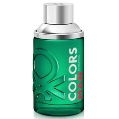 Benetton Colors Man Green Edt Perfume For Men 200Ml 