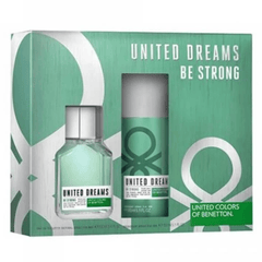 BENETTON COLORS MEN BLACK Perfume (EDT 100Ml + DEO SP 150Ml)