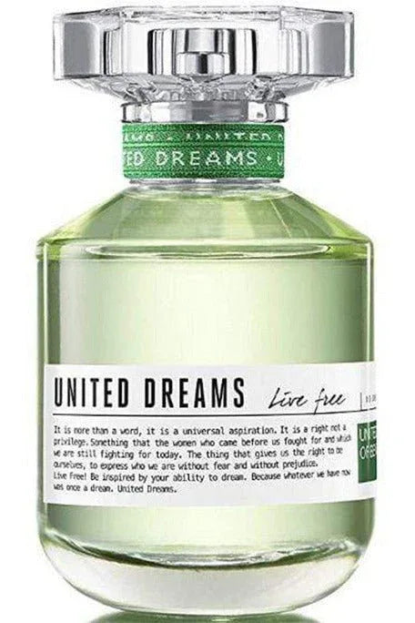 Benetton Live Free For Women EDT 80Ml 