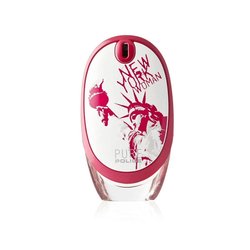 Police Pure New York Vapo White and Pink EDT Perfume For Women 75Ml